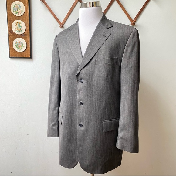 Brooks Brothers Loro Piana Wool Herringbone Blazer - Picture 16 of 16